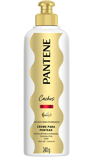 Creme de Pentear Pantene Cachos Hidra Vitaminados - 240g
