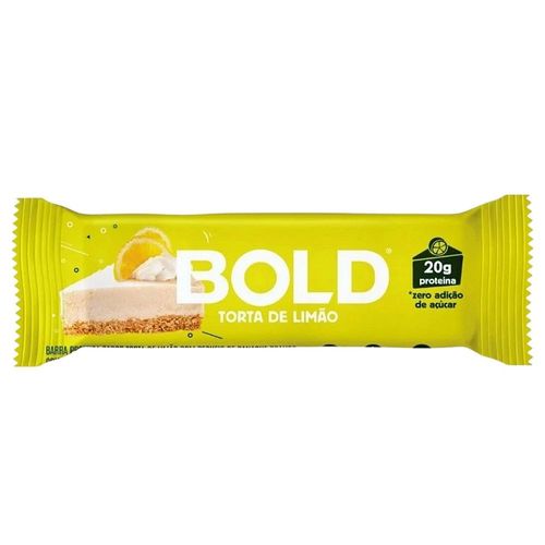 Barra de Proteína Bold - Torta de Limão 60g