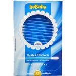 Hastes Flexíveis Isababy - 75 Uni
