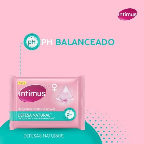 Lenço Umedecidos Intimus - 16 uni