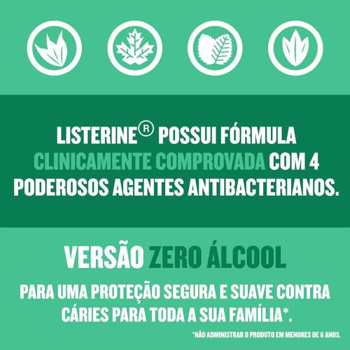 Enxaguante Bucal Listerine Anticaries - 500ml