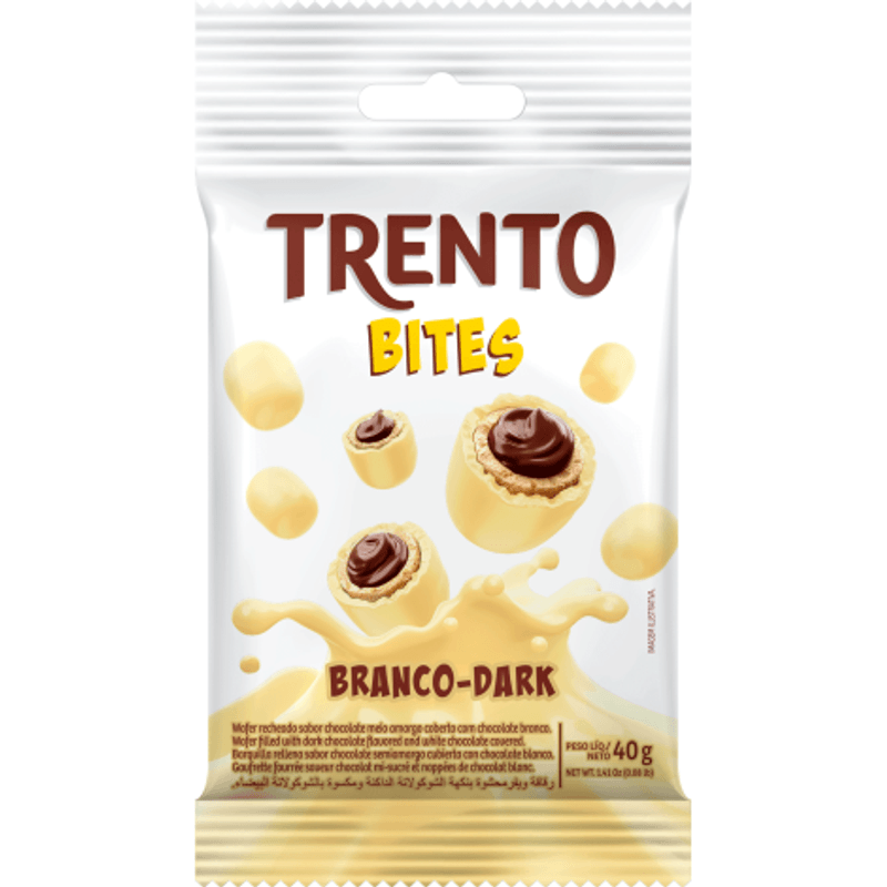 Chocolate Trento Bites Branco - 40g