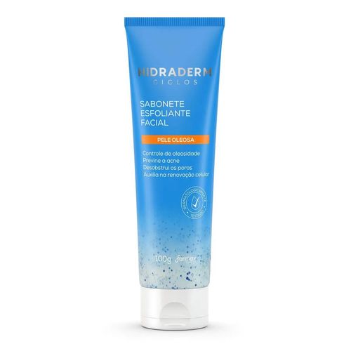 Sabonete Esfoliante Facial Hidraderm Ciclos - 100g