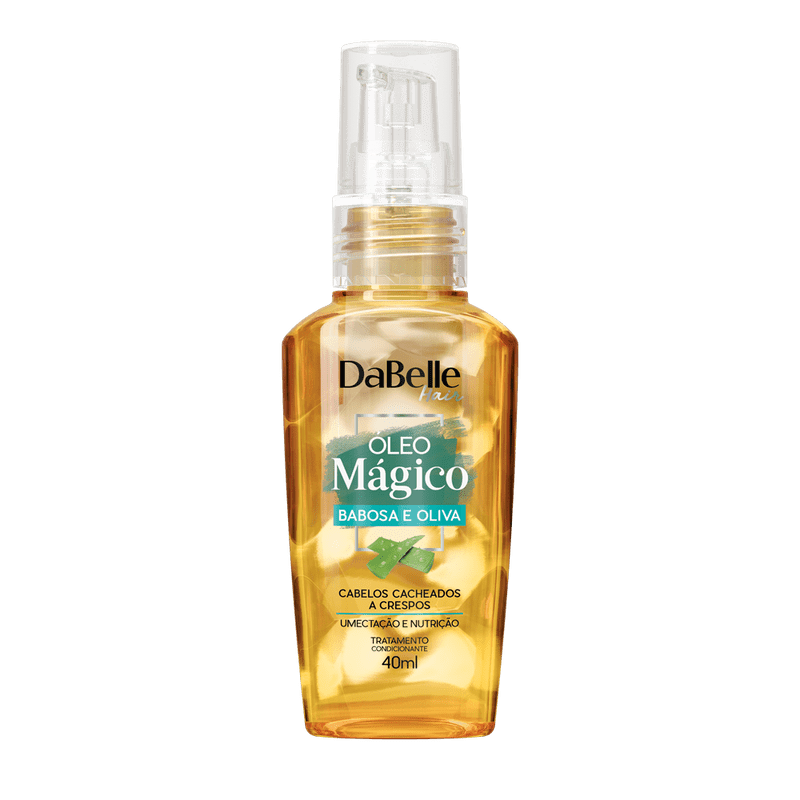 Óleo Capilar Mágico DaBelle Oliva e Babosa - 40ml