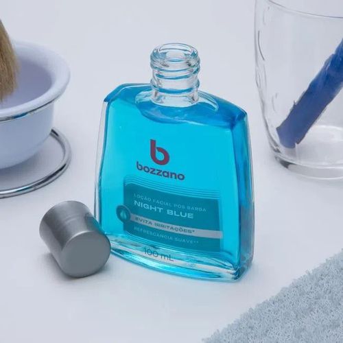Loção Facial Pós-Barba Bozzano Night Blue - 100ml