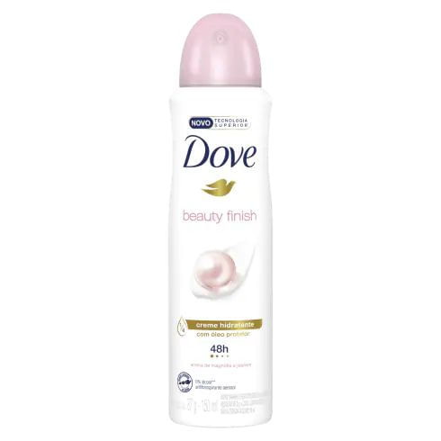 Desodorante Dove Aerosol Feminino Beauty Finish - 150g