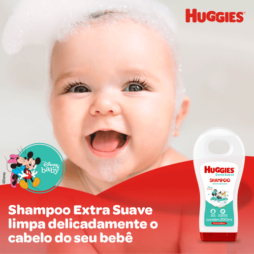 Shampoo Infantil Huggies Extra Suave - 200ml