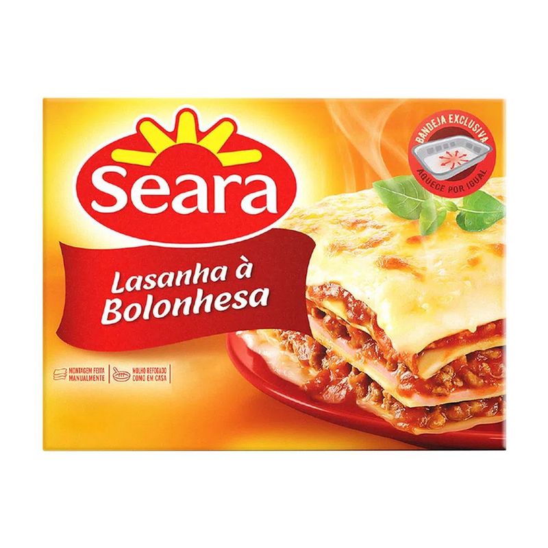 Lasanha à Bolonhesa Seara - 350g