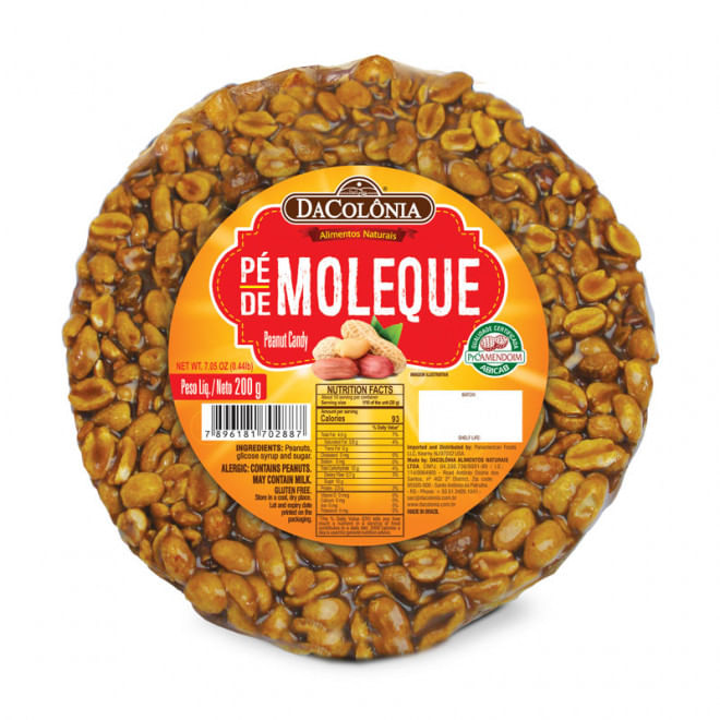 Pé de Moleque Tradicional - 200g