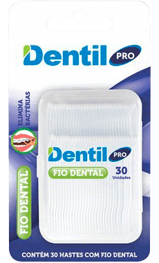 Fio Dental Dentil Pro Com Haste - 30 Uni