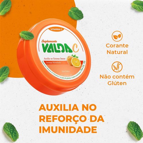 Pastilhas Valda C Lata - 50g
