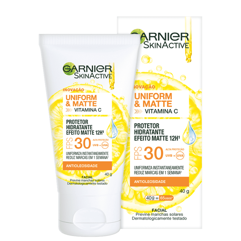 Protetor Hidratante Facial Garnier Antioleosidade - FPS 30