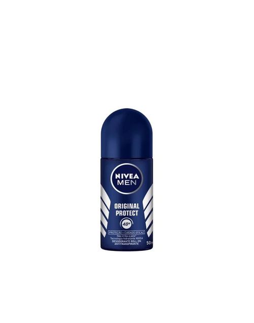 Desodorante Nivea Roll-On Masculino Original Protect - 50ml