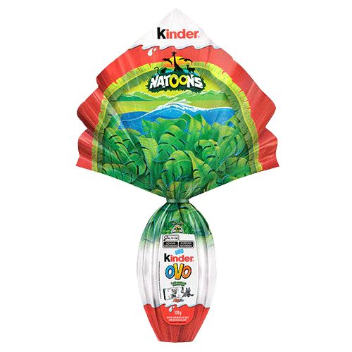 Ovo de Páscoa Kinder Natoons 150g