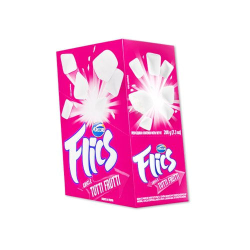 Chiclete Flics Tutti Frutti - 1 Ctl