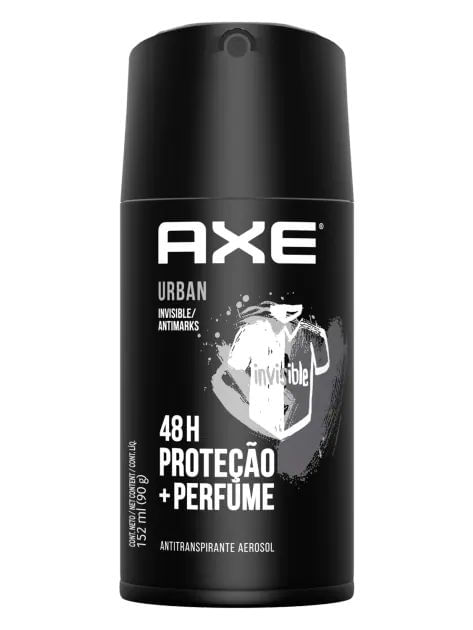 Desodorante Axe Urban Invisible Aerosol Masculino - 152ml