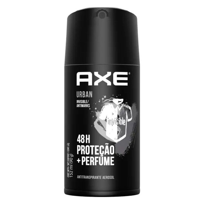Desodorante Axe Urban Invisible Aerosol Masculino - 152ml