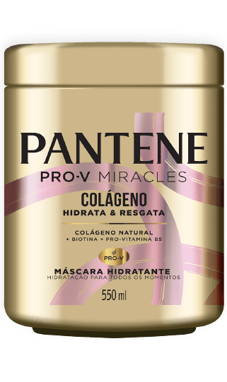 Máscara Nutritiva Pantene Colágeno Hidrata e Resgata - 550ml
