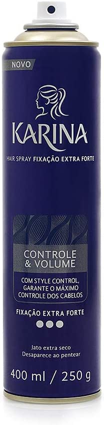 Hair Spray Fixador Karina Extra Forte - 400ml