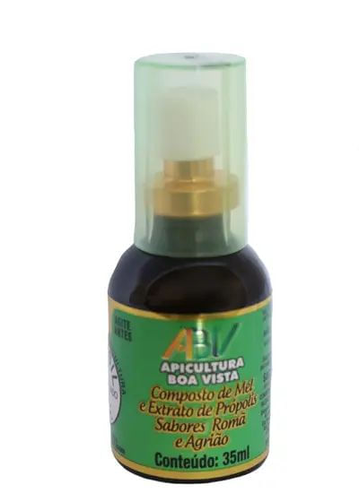 Mel Composto Spray Extrato de Própolis Sabor Romã e Agrião ABV - 35ml