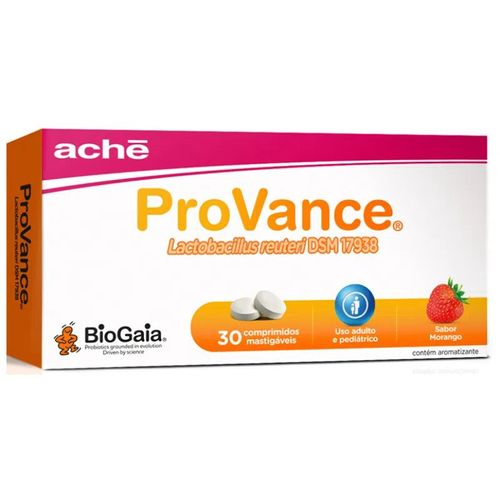 ProVance Morango Ache 30 Comprimidos