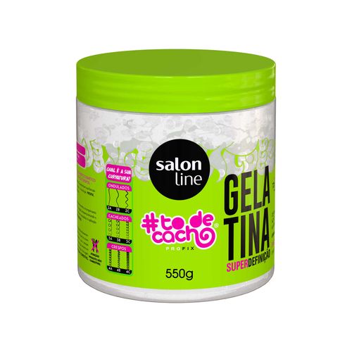 Gelatina #todecacho Super Definição - Salon Line 550g