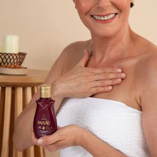 Óleo Corporal Paixão Framboesa Negra - 100ml