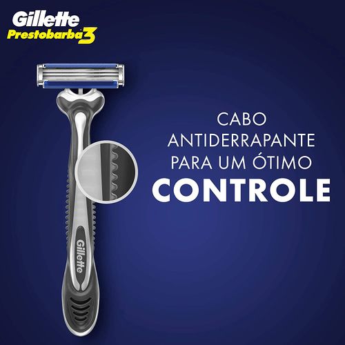 Aparelho de Barbear Gillette Prestobarba3 - 2 Uni
