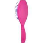 Escova de Cabelo Pink Oval Almofadada - Ricca
