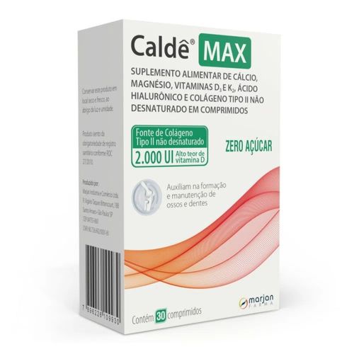 Calde Max 60 2.000UI com 60 Comprimidos - Marjan
