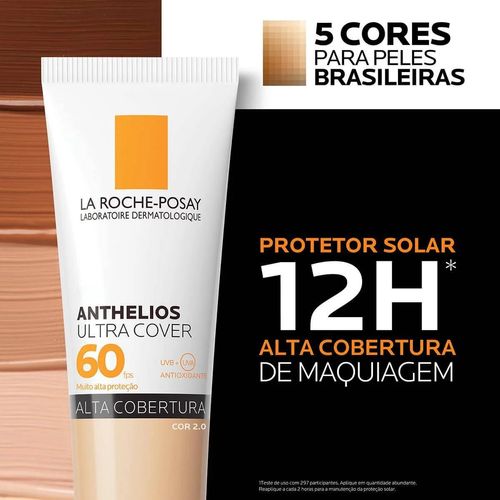 Protetor Solar Anthelios Ultra Cover FPS60 Cor 2.0 - 30g