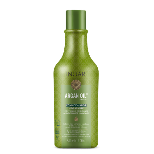 Kit Shampoo e Condicionador Argan Oil System - Inoar 500g