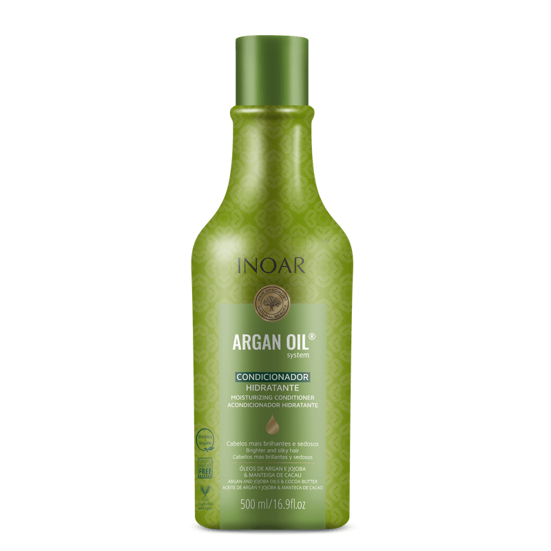 Kit Shampoo e Condicionador Argan Oil System - Inoar 500g
