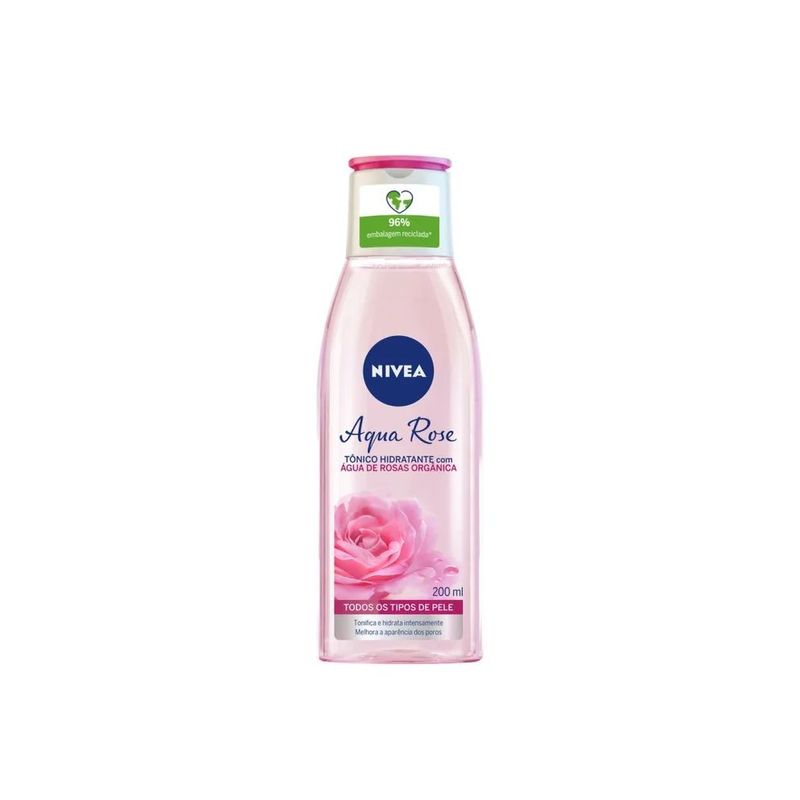 Tônico Hidratante Nivea Aqua Rose - 200ml