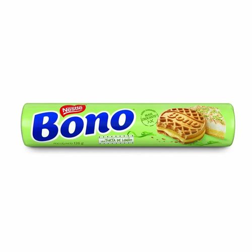 Biscoito Bono Recheado Limão 90g