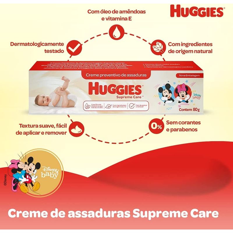 Creme de Assaduras Huggies Supreme Care - 80g