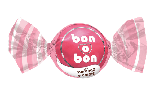 Bombom Arcor Bon o Bon Morango - Unidade