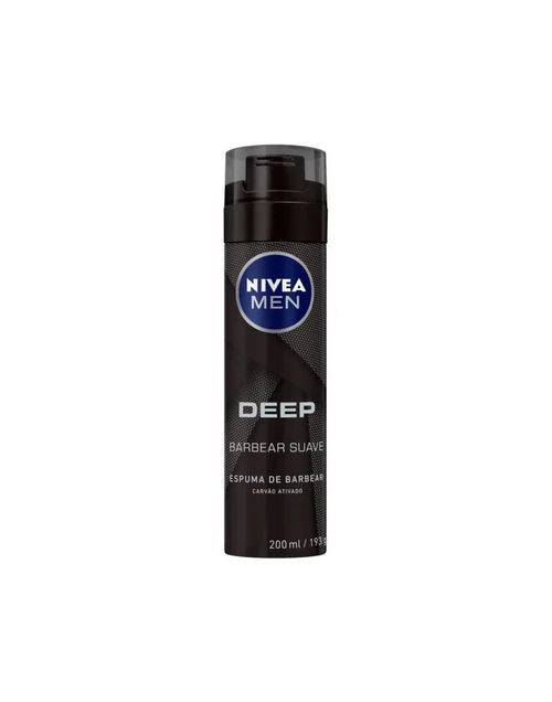 Espuma de barbear Nivea Men Deep - 193g