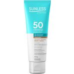 Protetor Solar Facial Sunless Cor Bronze FPS50 - 60g