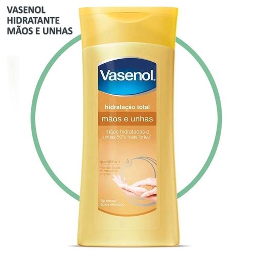 Hidratante Mãos e Unhas Vasenol - 200ml