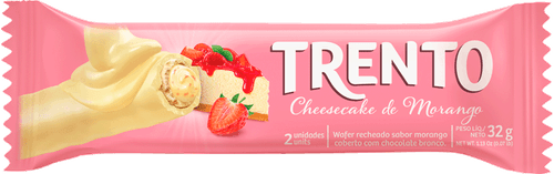 Chocolate Trento Cheesecake de Morango - 32g