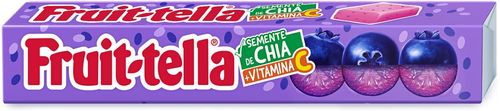 Fruit-tella Bala Mastigável Blueberry - 40g
