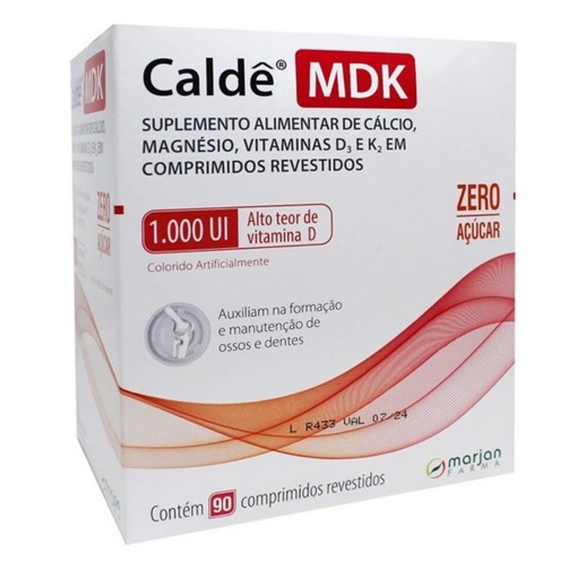 Caldê MDK 1000UI - 90 Comprimidos