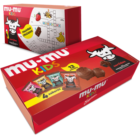 Chocolate Mumu Kids Sortido - 187,2g
