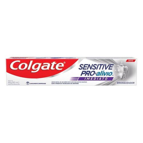 Creme Dental Colgate Sensitive Pro Alívio Branqueador - 90g