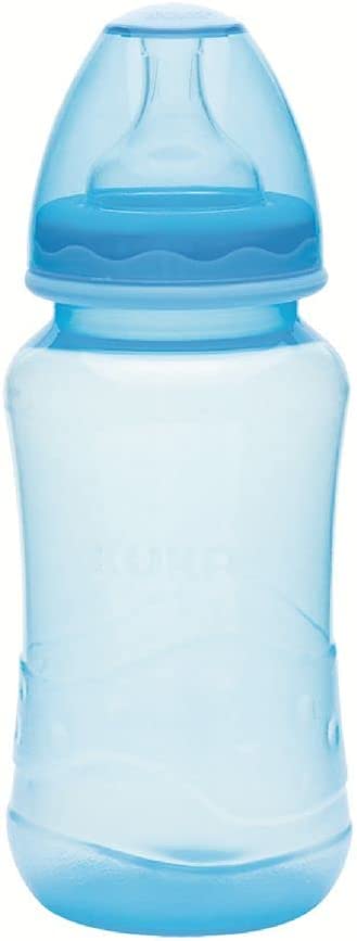 Mamadeira Kuka Aquarela Big Azul Bico Universal - 330ml