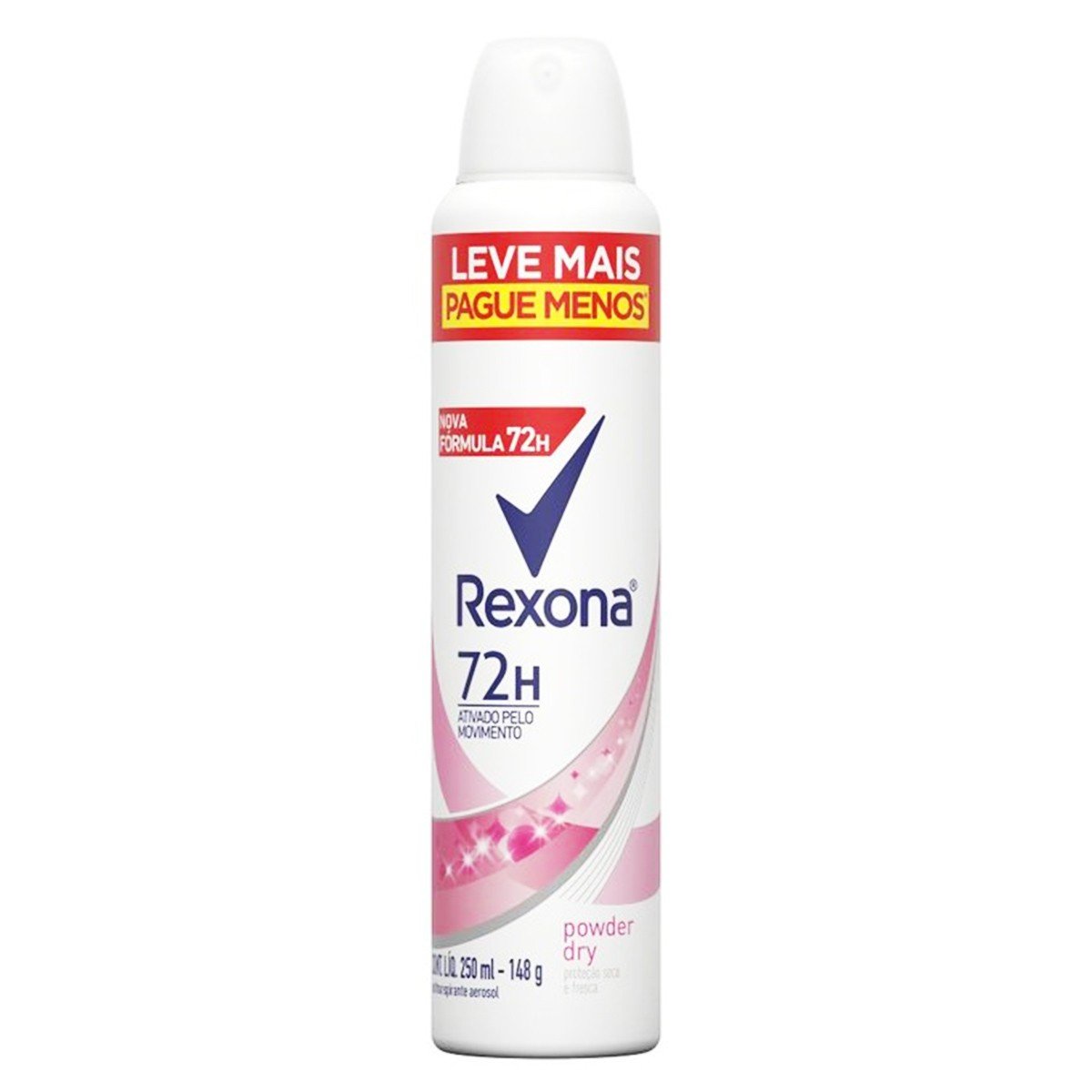 Desodorante Rexona Aerosol Feminino Powder Dry - 250ml