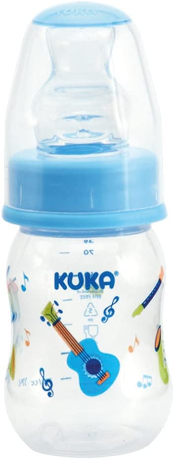 Mamadeira Kuka Natural Plus Orto Azul - 70ml
