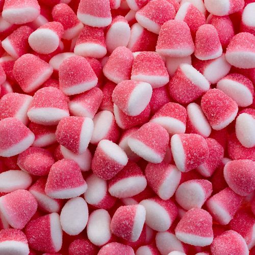 Bala Fini Gelatina Beijos de Morango - 15g