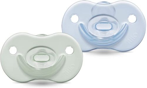 Kit de Chupeta Calming Brilha no Escuro Azul Lillo - 2 Uni
